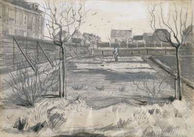 Flower Nursery on the Schenkweg in The Hague by Vincent van Gogh
